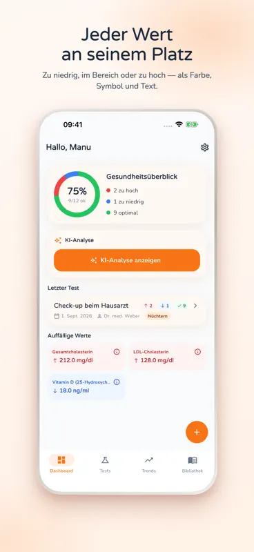 Lab Mate - Blutwerte screenshot 1 of 9