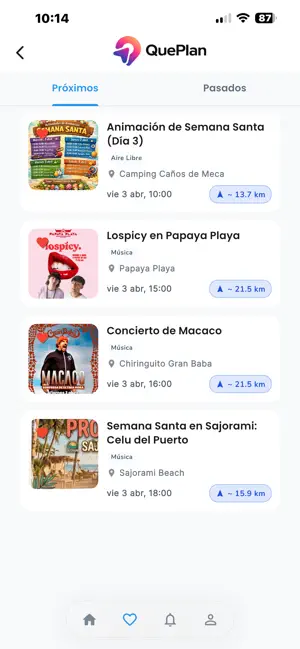 QuePlan - Ocio y Eventos screenshot 4