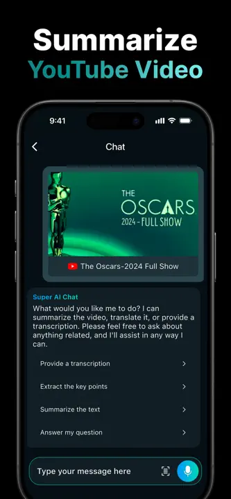Super AI Chatのスクリーンショット（7/8）