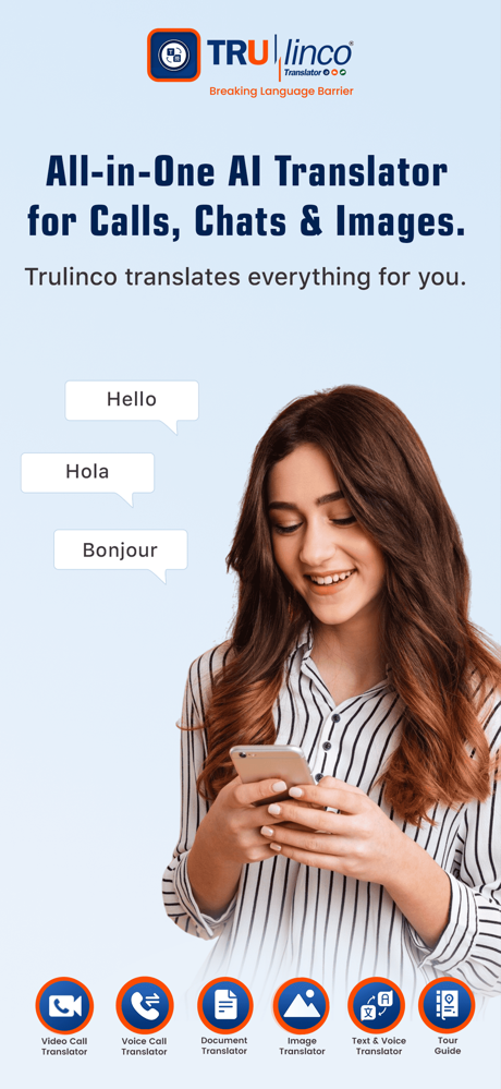 Trulinco: AI Voice Translator screenshot 1