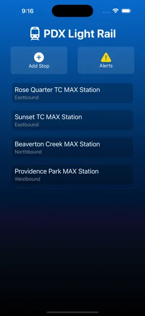 PDX Light Rail screenshot 1