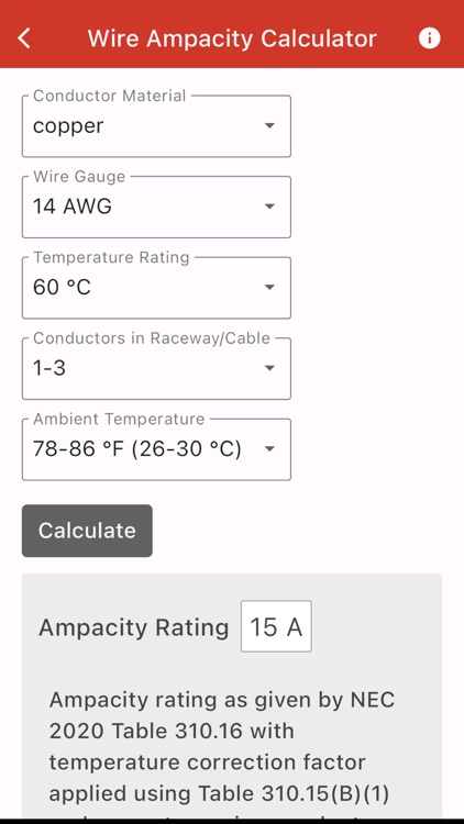 Electrical Calculator Plus screenshot-5