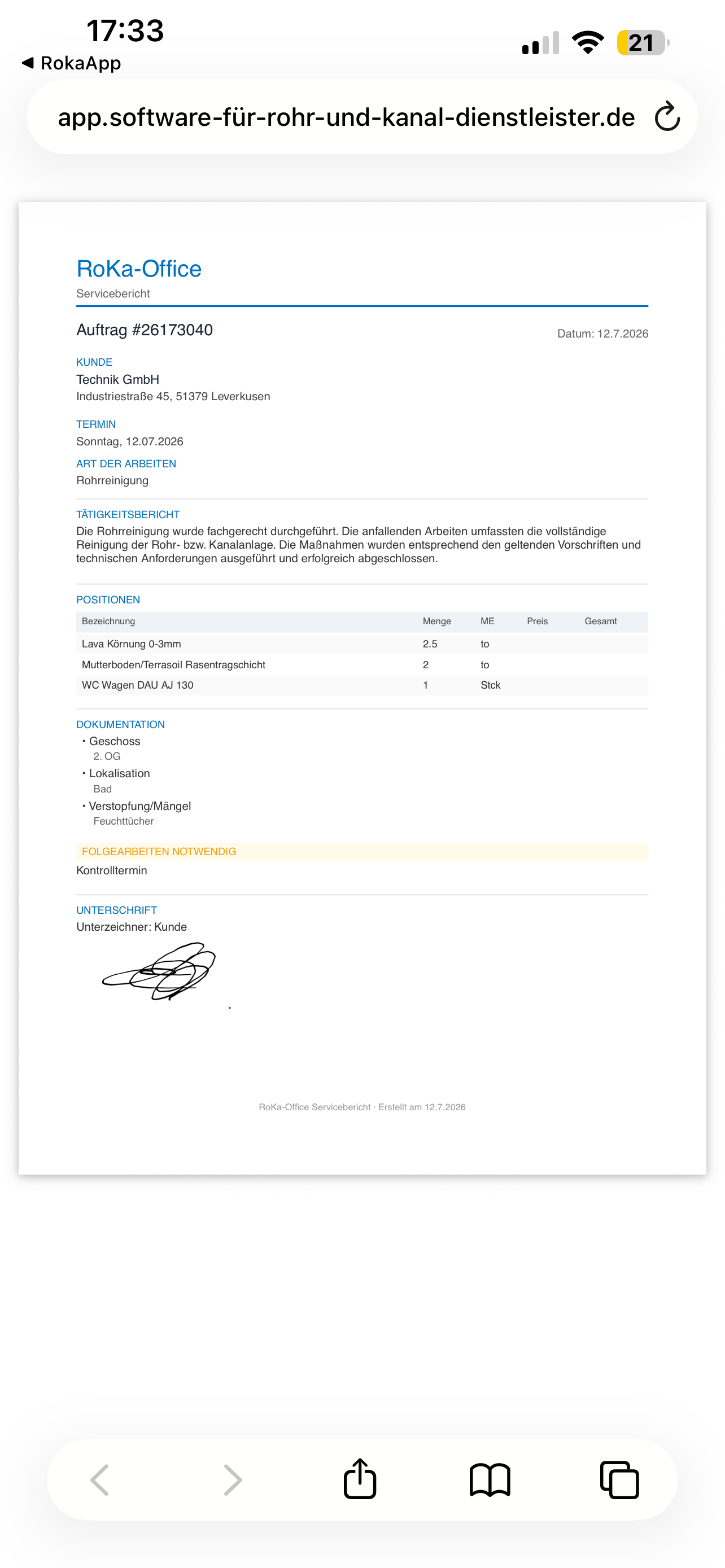 Roka-App screenshot 8