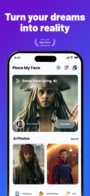 ‎Place My Face ™ Screenshot