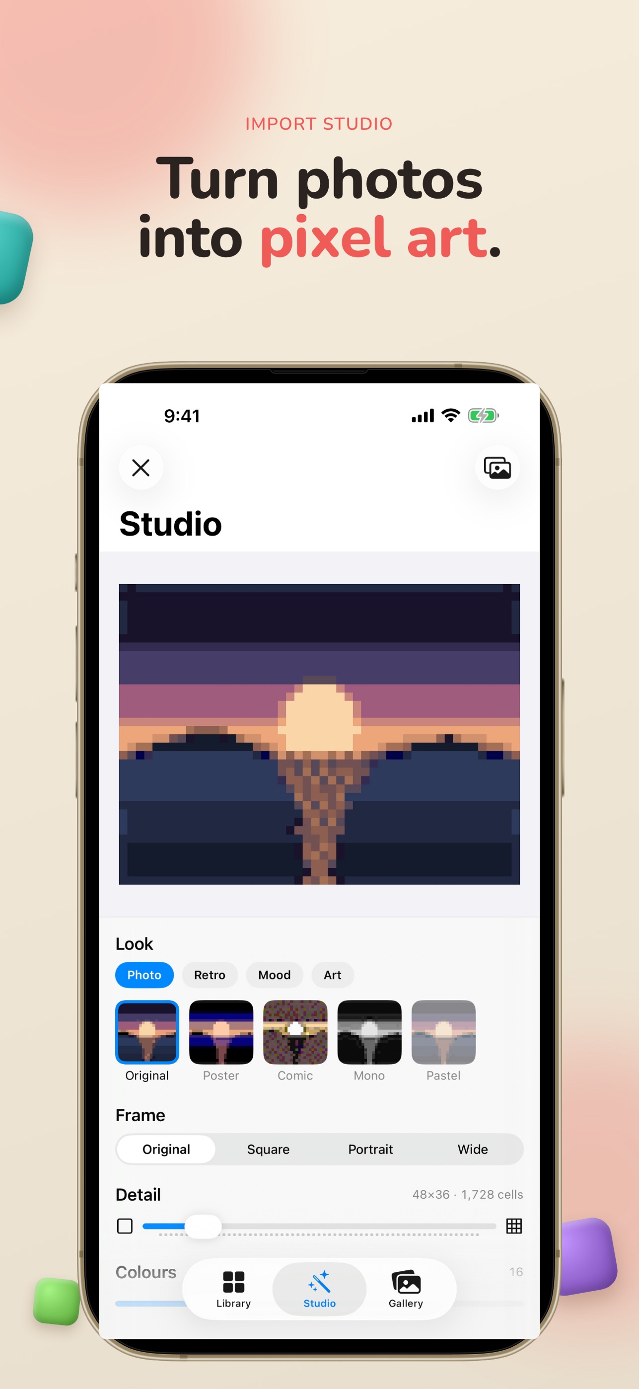 Screenshot 2 of Hueby Color By Number