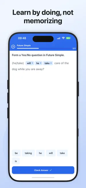 GrammarTrack: English Grammar screenshot 1