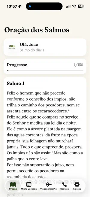 Oração dos Salmos screenshot 2