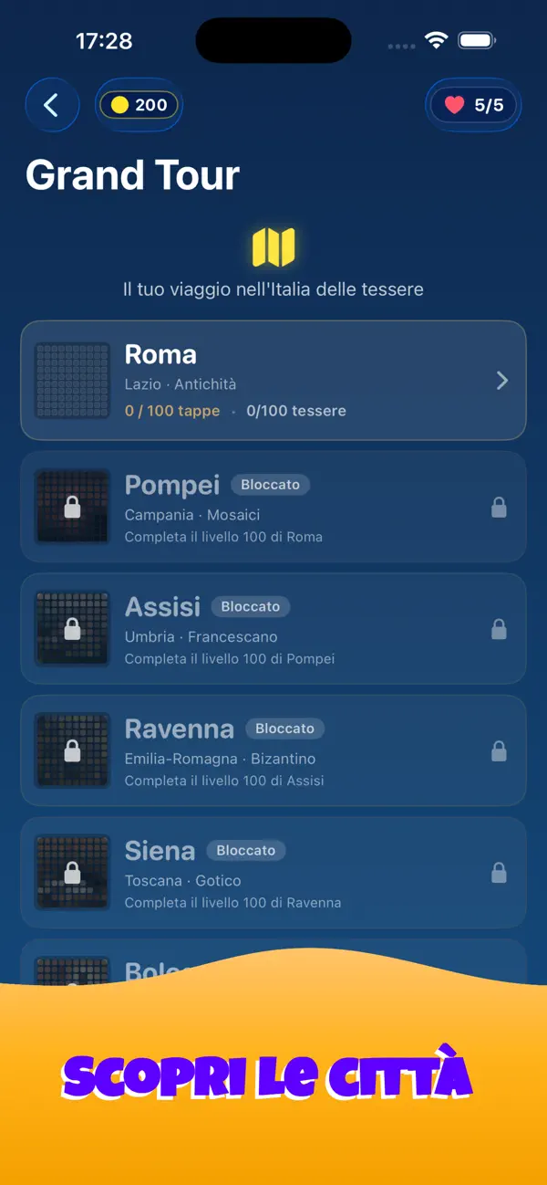 Schermata 3 di Tessere - Mosaici d'Italia