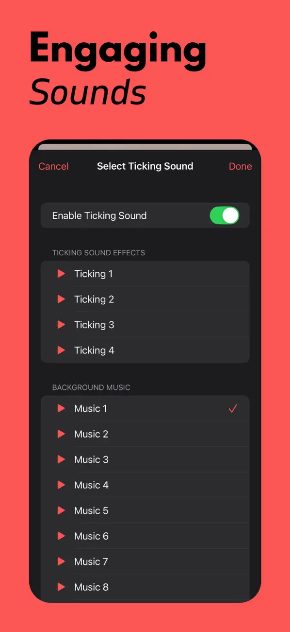 #4. Visual Timer Countdown (iOS) Podle: Arda Sen