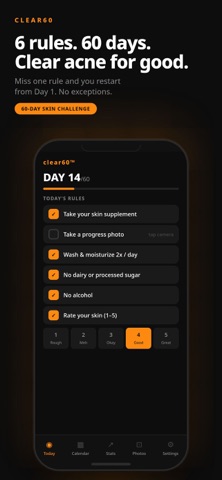 Clear 60 - Skin Challenge Screenshot 1 of 5