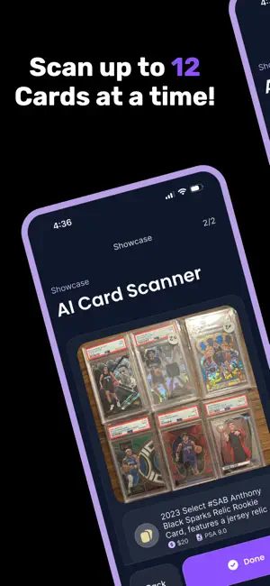 Card Vision: Sports Cards+TCG screenshot 1