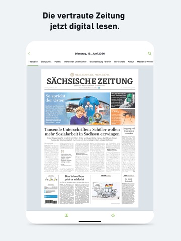 SZ E-Paper iPad screenshot 3