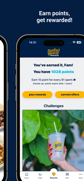 gusto! Rewards Screenshot 2 of 6