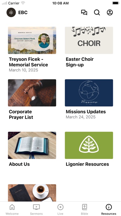 Evangelical Bible Church screenshot-3