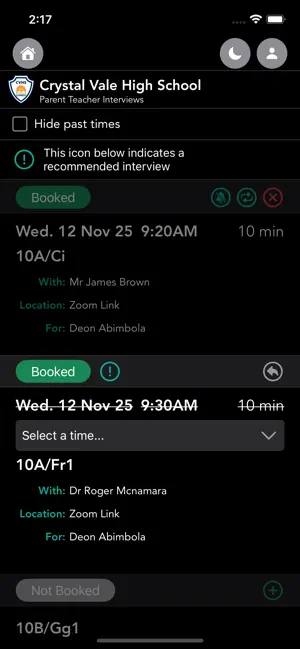Booked (Previously PTO) iPhone screenshot 3