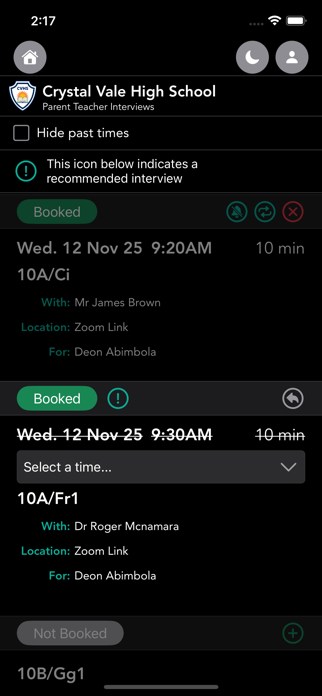 Booked (Previously PTO) Screenshot 3 of 5