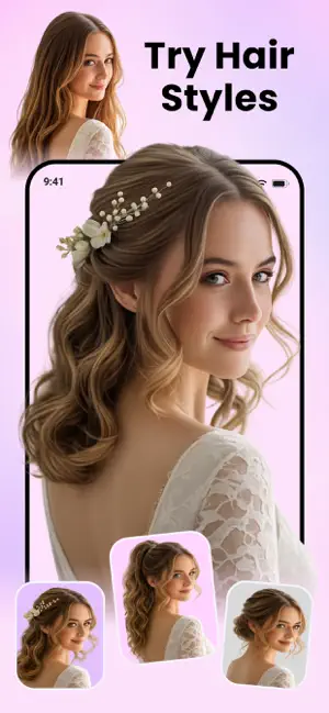 AI Hairstyle Try On : Hairvia screenshot 3