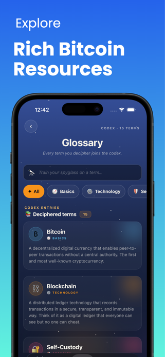 Odyssey: Bitcoin Quest & Learn Screenshot 4 of 5