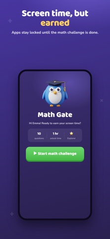 Math Gate: Screen Time Screenshot 4 of 9