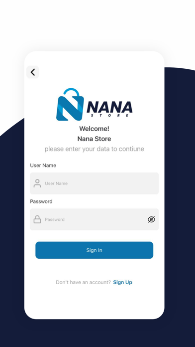 Nana-store Screenshot