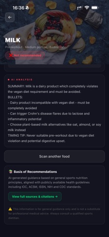 Nutri IQ Food Intelligence screenshot
