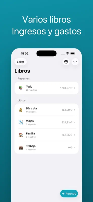 SimpleSpend: Control de gastos screenshot 1 of 8