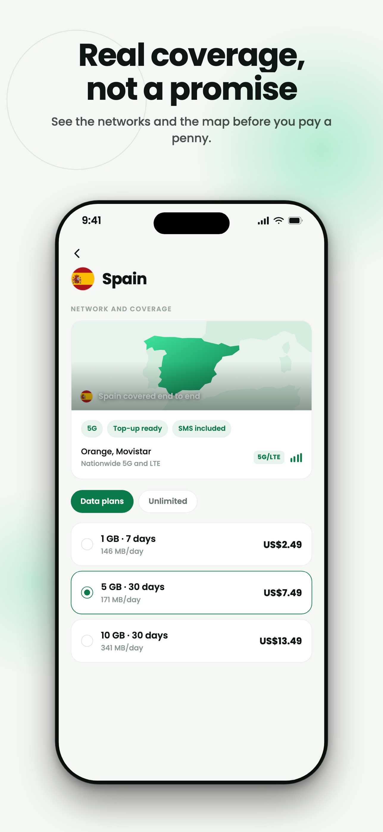 Screenshot 3 of Inovo eSIM: Travel Internet