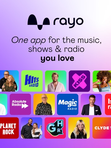 Rayo - Radio, Music, Podcasts iPad screenshot 1