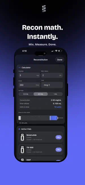 Stack - Peptide Tracker screenshot 3