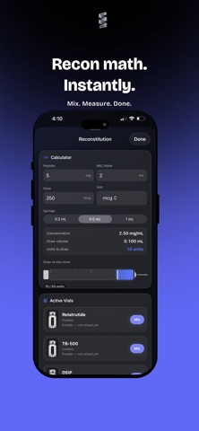 Stack - Peptide Tracker Screenshot 3 of 6