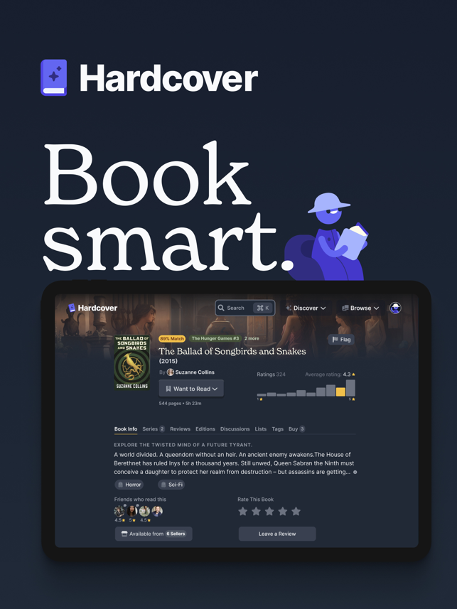 Hardcover.app Screenshot