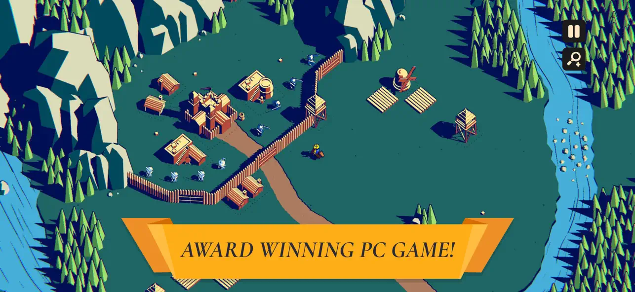 Thronefall - A Little Kingdom Hack screenshot 2 - iOS game interface