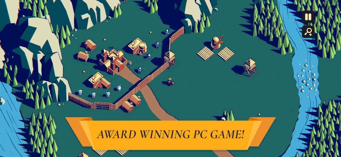 Thronefall - A Little Kingdom iOS Mod IPA screenshot 2 - iOS game interface
