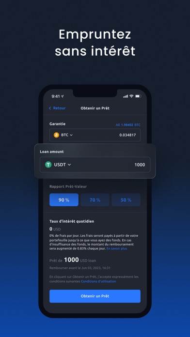 Screenshot #3 pour YouHodler: BTC & Cripto Wallet