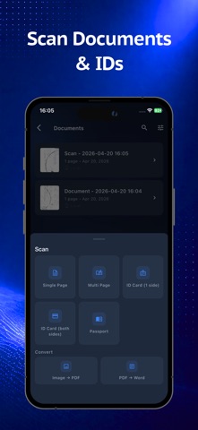 Scanvra - Doc Scanner & PDF iPhone screenshot