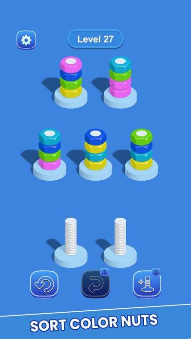 Sort Nuts & Bolts Master Game Screenshot