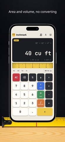 Feet & Inch Calc - Inchmark Screenshot 3 of 4