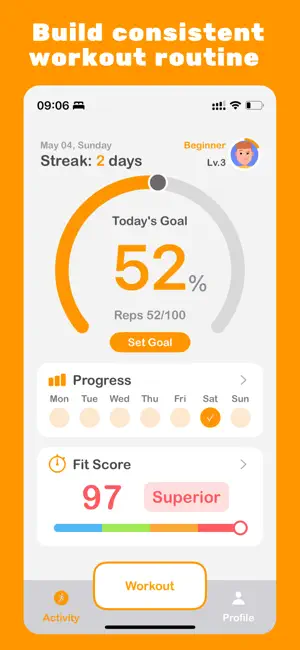 Fitopia: Pushup Everyday screenshot 2