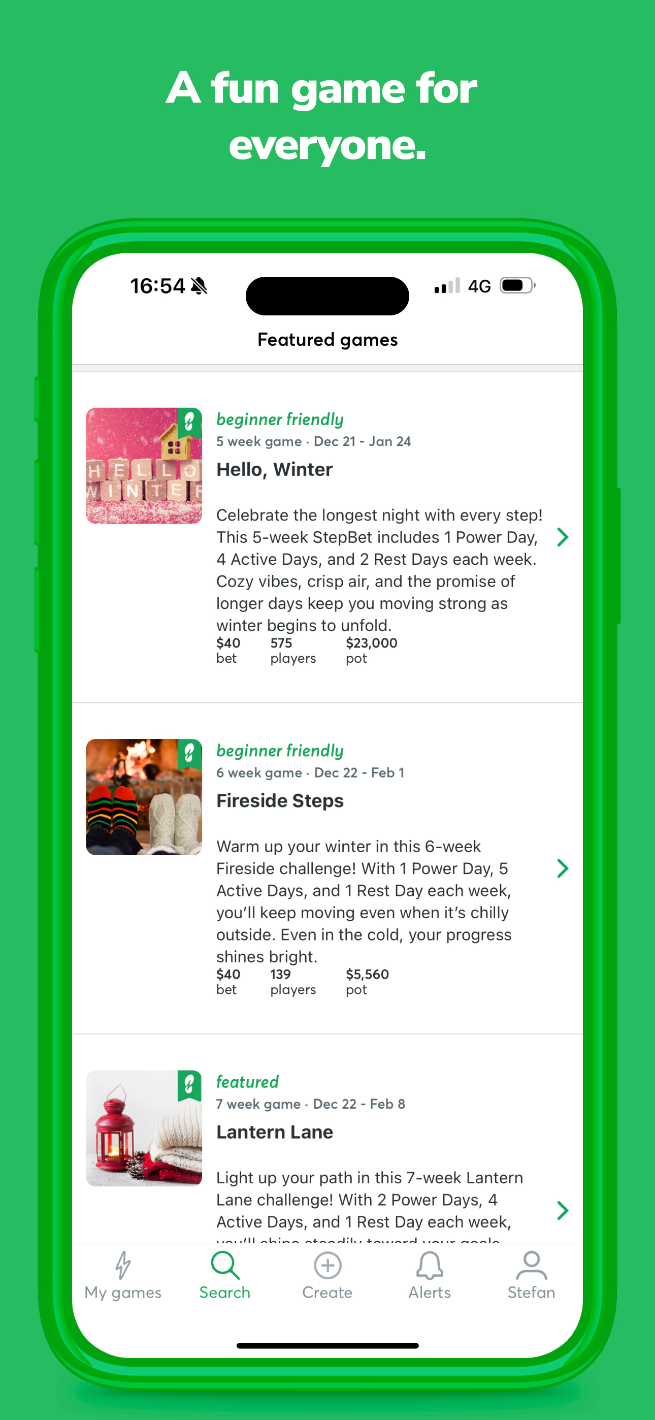 StepBet: Walk, Get Active, Win