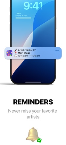 My Festivals: Live the Fest iPhone screenshot