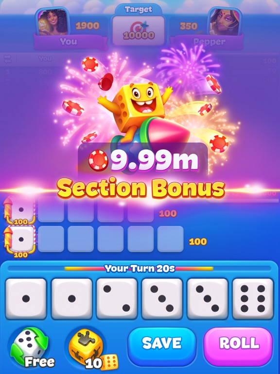 Screenshot #5 pour Farkle Online: PVP Board Game