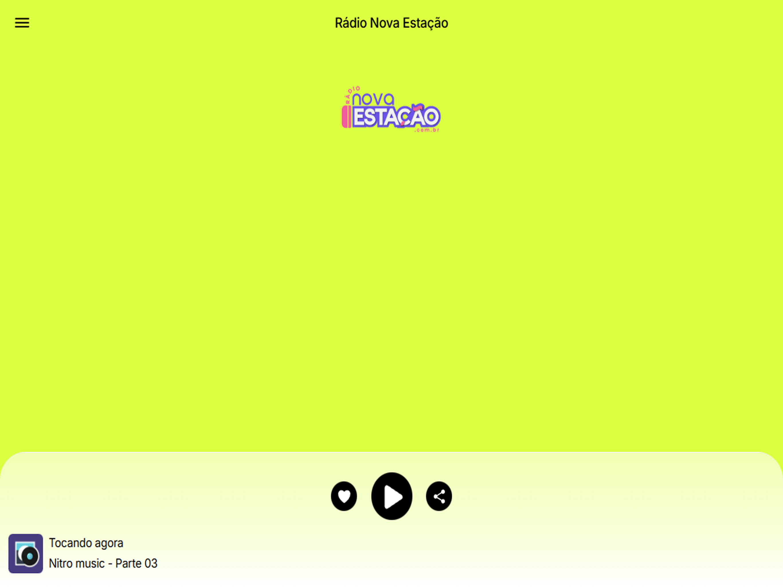 Rádio Nova Estação screenshot 2