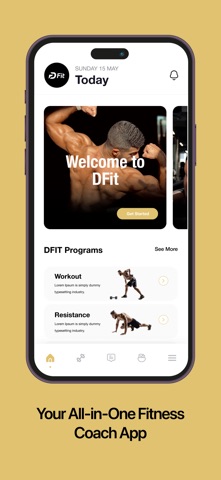 DFit App screenshot