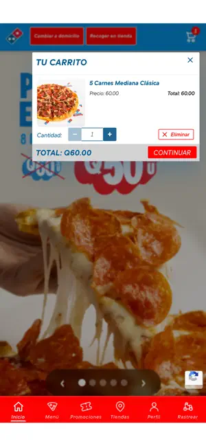 Domino's Pizza Guatemala screenshot 3