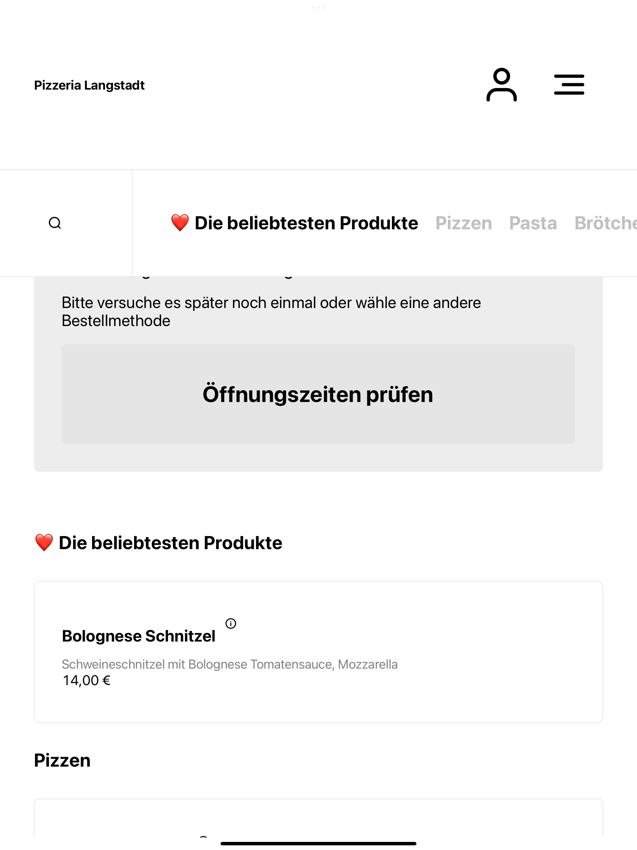 Pizzeria Langstadt screenshot 7