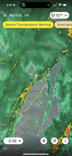 RadarX: Weather Radar/Forecast screenshot 2