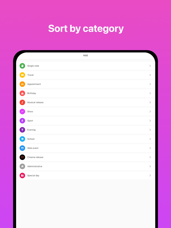 Xnote - Calendar and Reminders