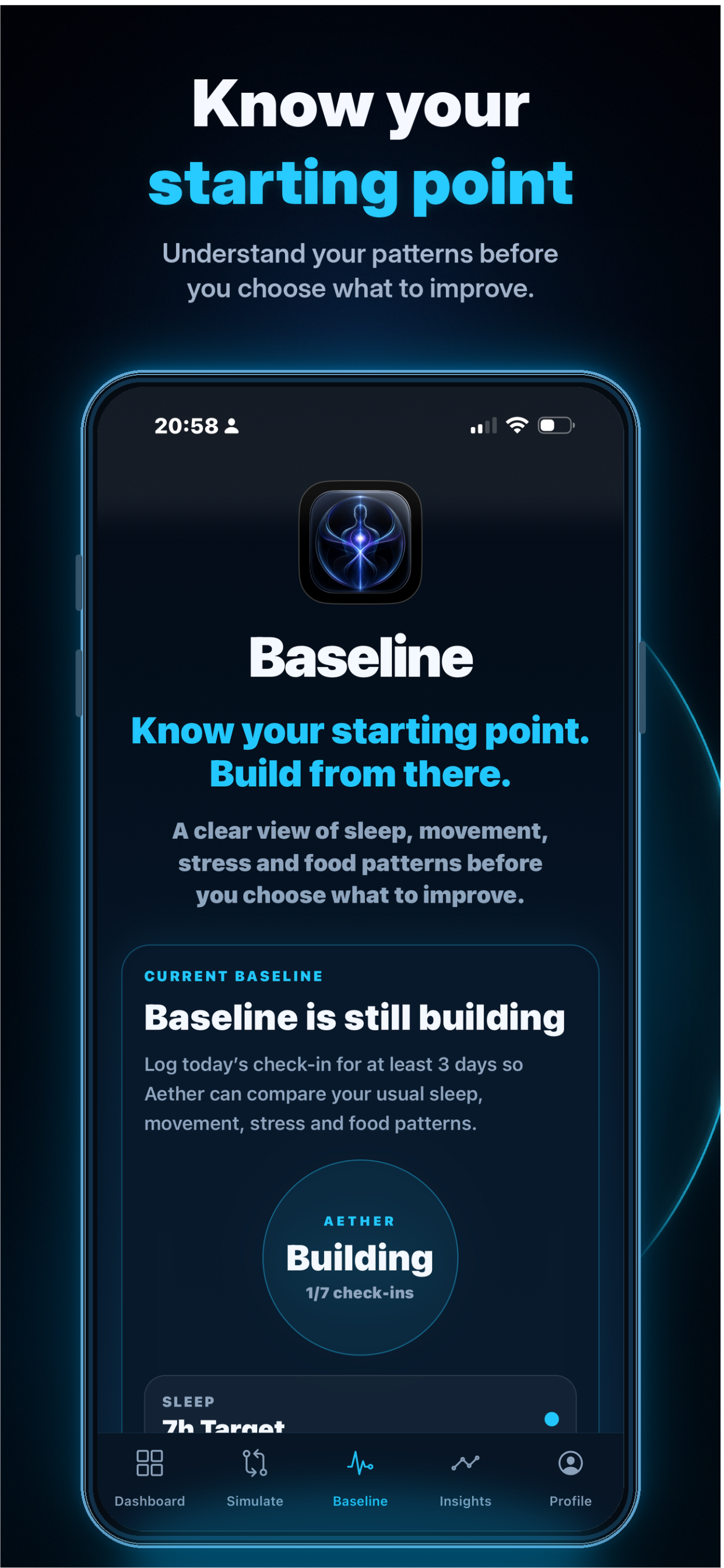 Aether Healthspan screenshot 3