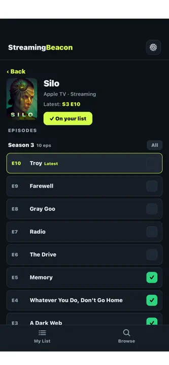 Streaming Beacon screenshot 3