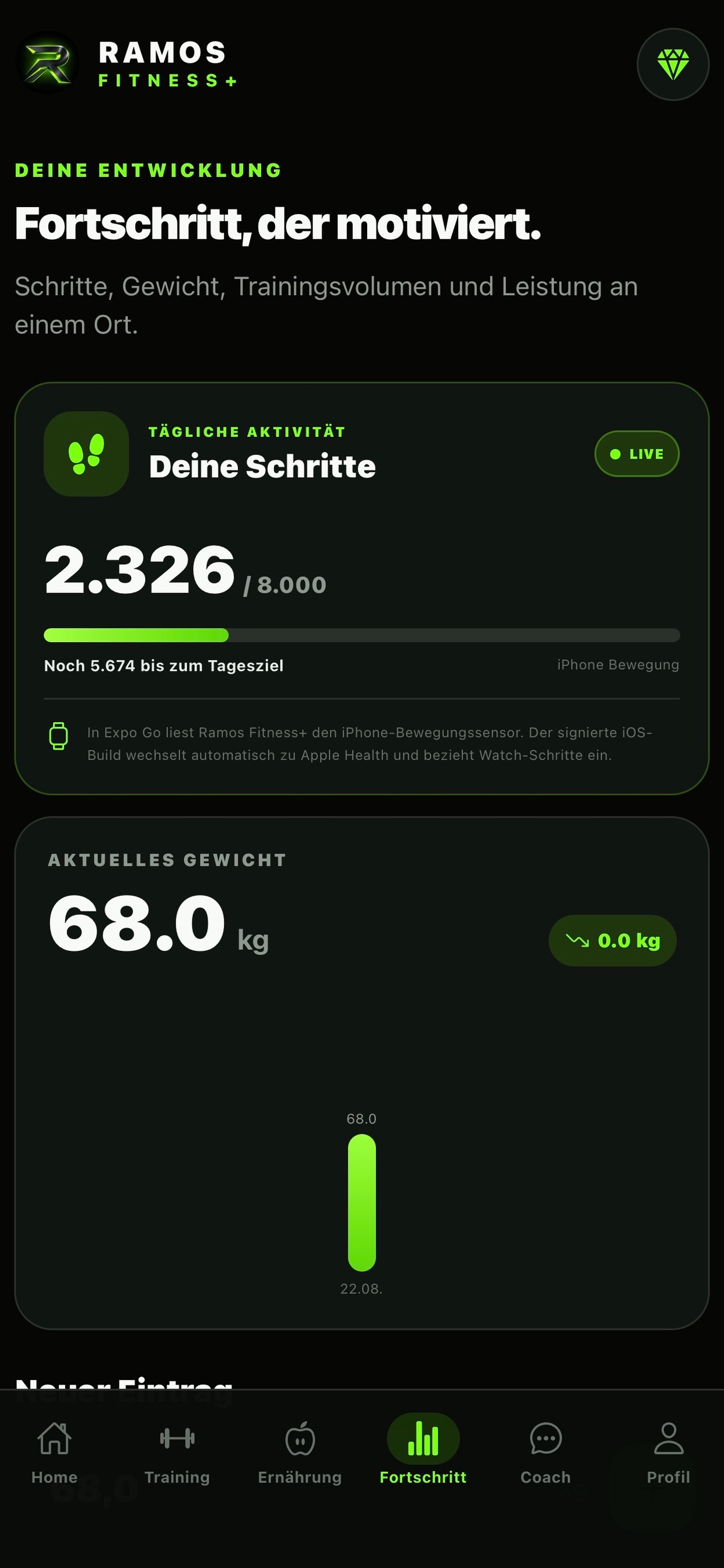 Screenshot 2 of RamosFitness